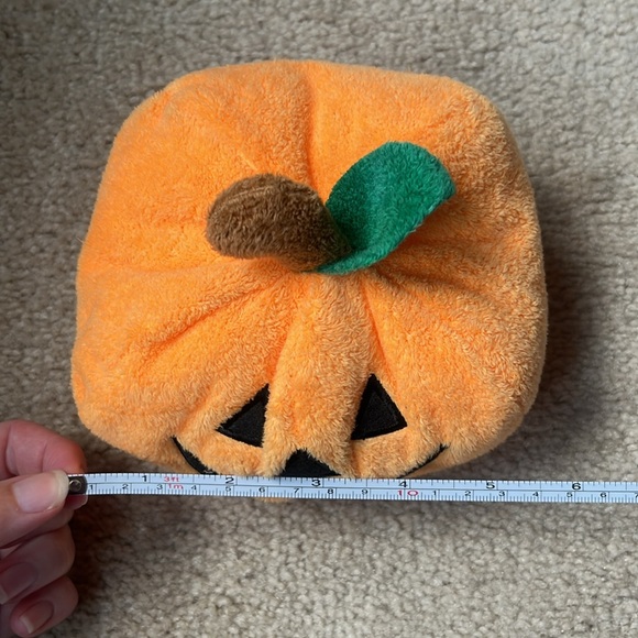 Vintage 2004 Ty Pluffies Plumpkin the Halloween Pumpkin Beanie Babies - Picture 8 of 8
